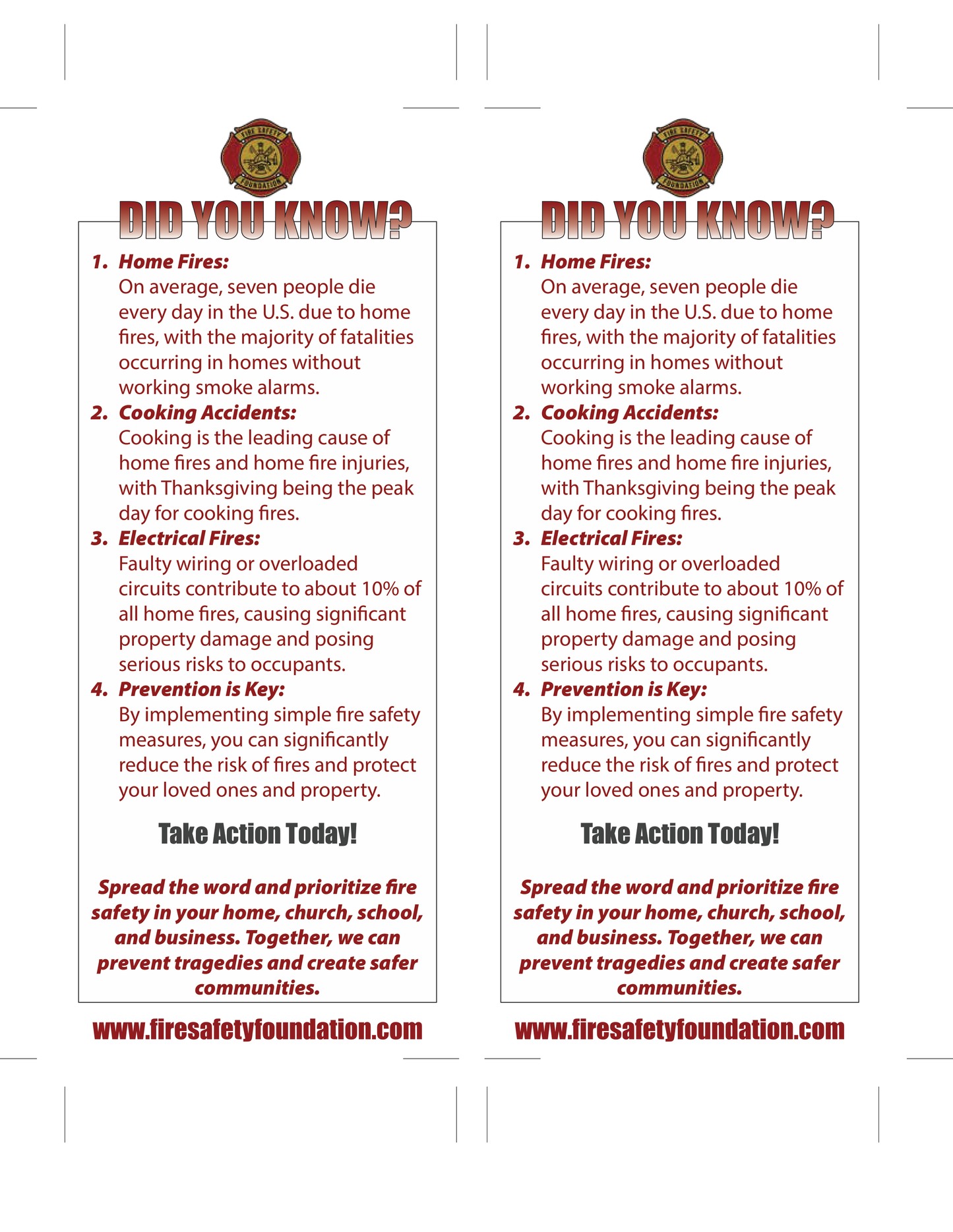 Fire Safety Tips