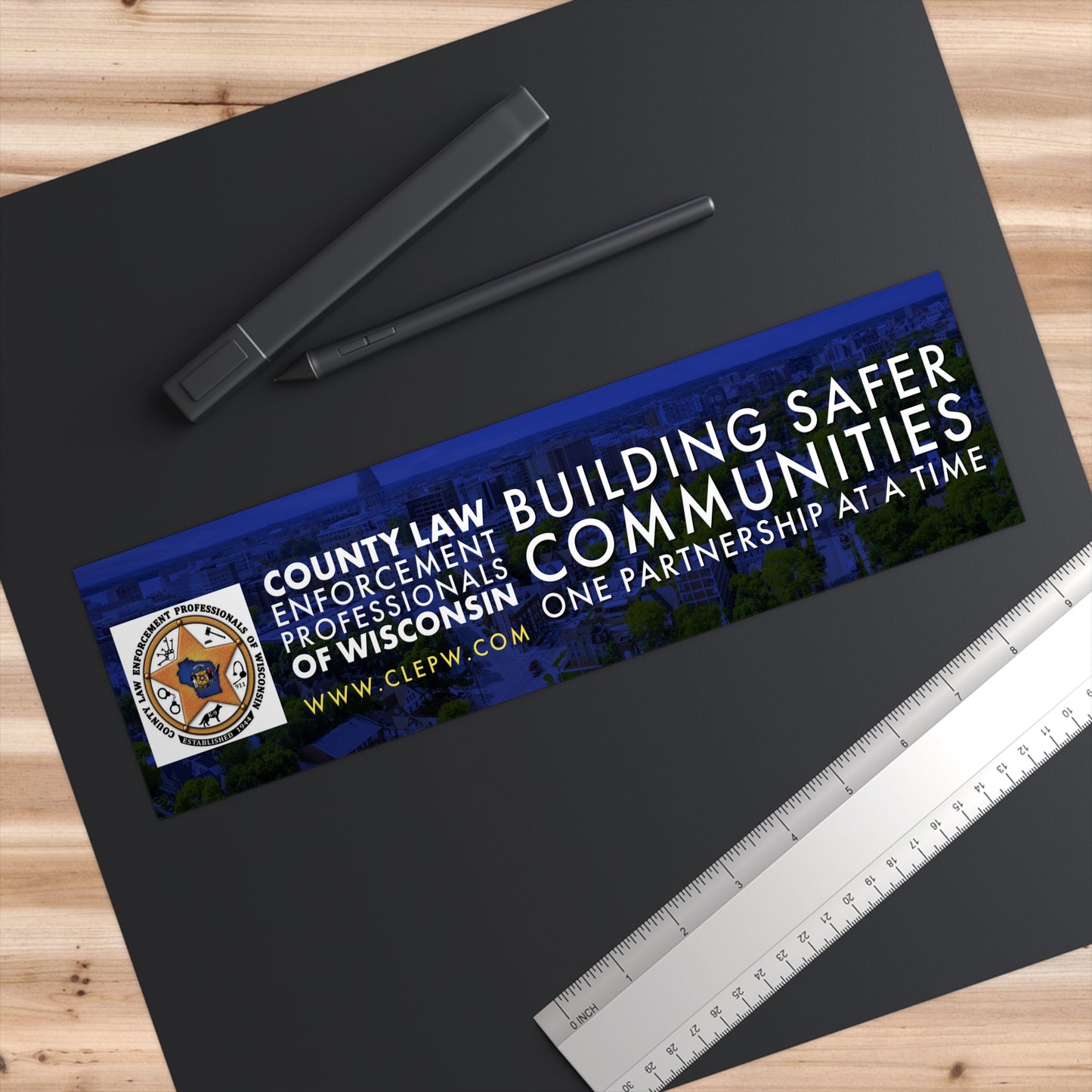 Law Enforcement Community Bumper Sticker | Safety Awareness, Car Accessories, Gifts for Public Service, Motivational Decals, Vehicle [...]