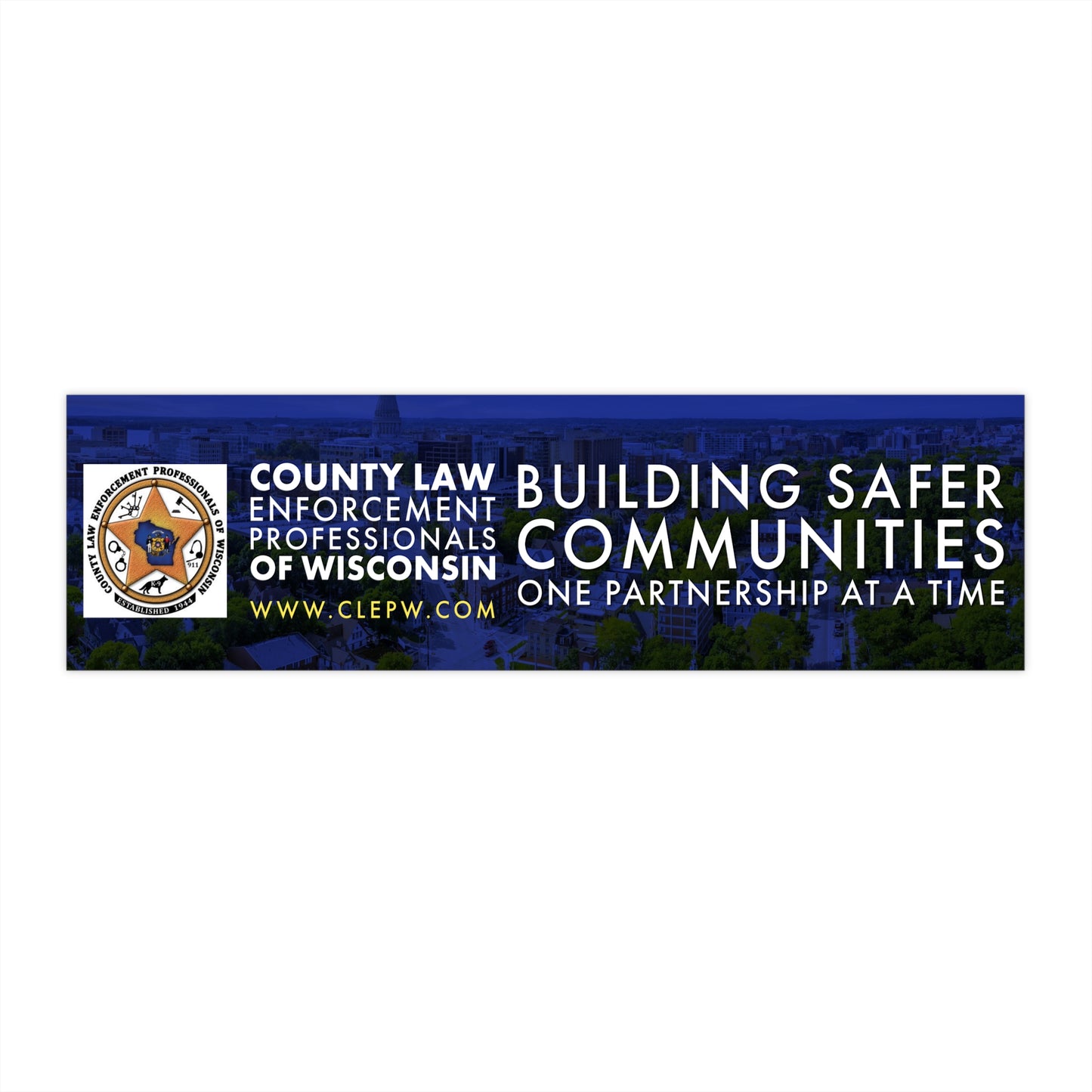 Law Enforcement Community Bumper Sticker | Safety Awareness, Car Accessories, Gifts for Public Service, Motivational Decals, Vehicle [...]