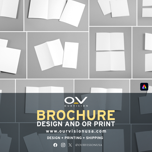 Brochures & Sellsheets – Full‑Color, Custom Folding