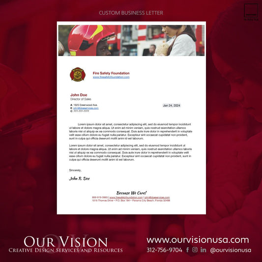 Custom Business Letter | Non-Profit Organization