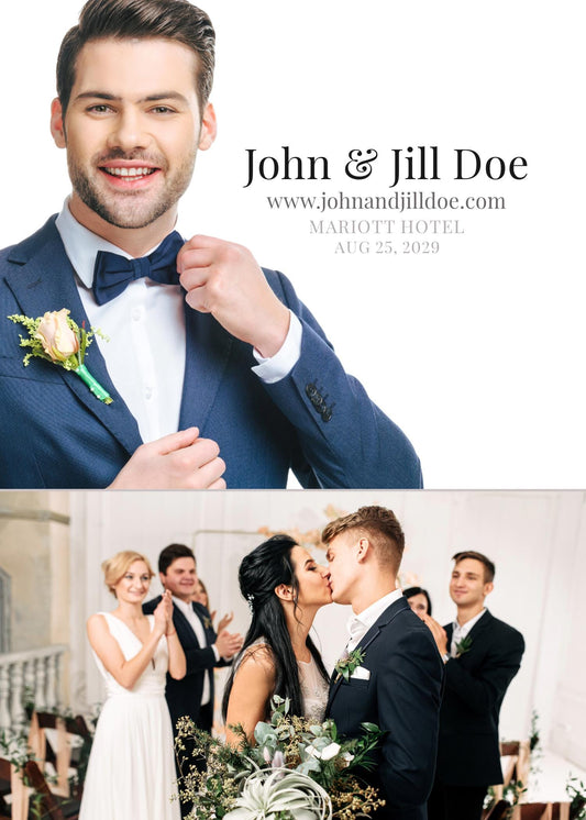 Editable Wedding Template