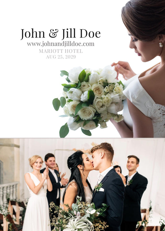 Editable Wedding Template